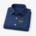 Men’s Premium Dark Blue Linen Shirt